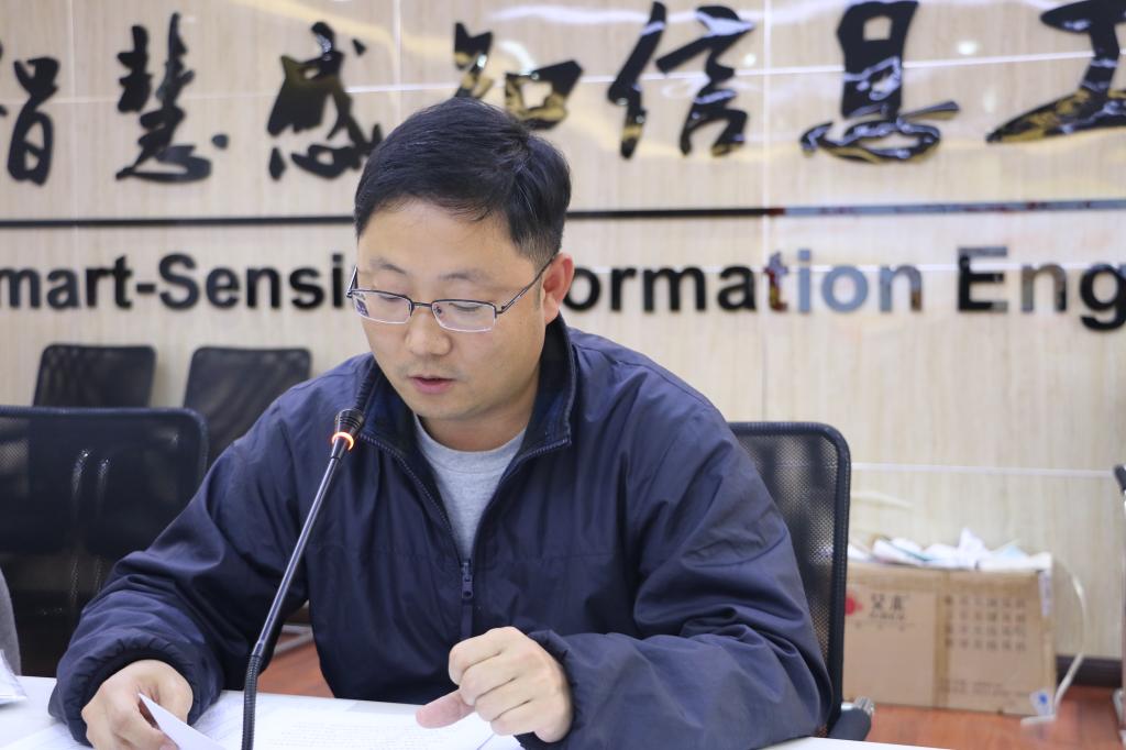 教工一支部组织委员赵建勋老师发言